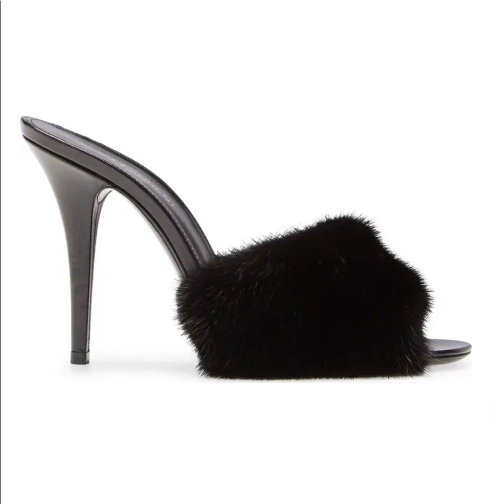 Roy Genuine Mink Fur Sandal